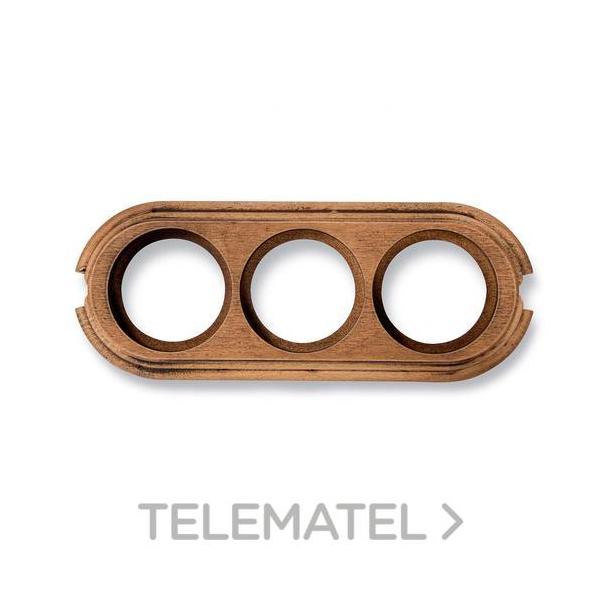 PEANA TUBO 3 ELEMENTOS 2 ENTRADAS VERTICAL ENVEJECIDO (PACK)