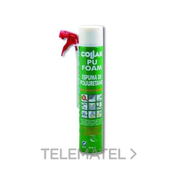 ESPUMA POLIURETANO FOAM 750ml CNULA CON GUANTES