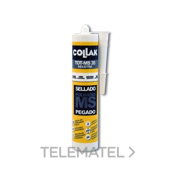 SELLADOR ADHESIVO POLMERO TOT-MS 35 BLANCO 280ml