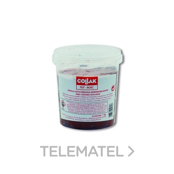 MASILLA TOT-ROSC PARA UNIONES ROSCADAS MARRON 1Kg