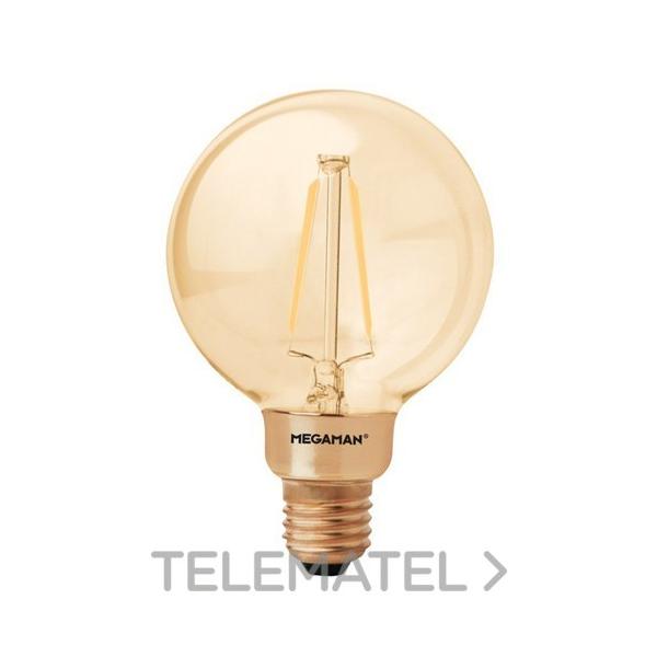 LÁMPARA GLOBO FILAMENT GOLDEN LED 3W 2200K