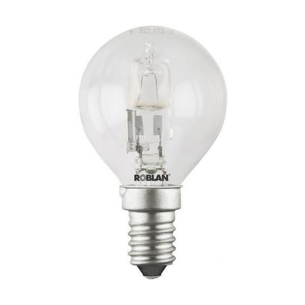 LMPARA HALGENA ESFRICA ECOLGICA E14 28W 220-240V