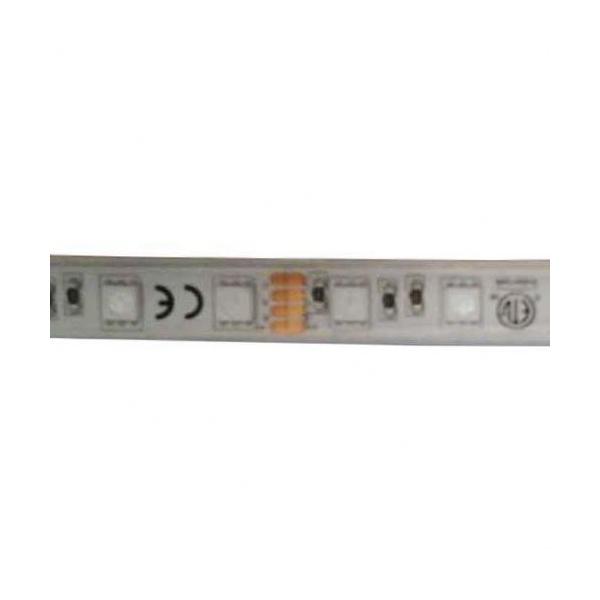 TIRA LED 14,5W IP67 24V RGB 600lm SMD5050 60 LED/M (5m)