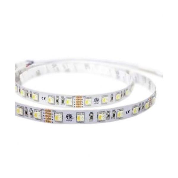 TIRA LED 19,2W IP20 24V RGB+W 720lm SMD5050 60 LED/M (5m)