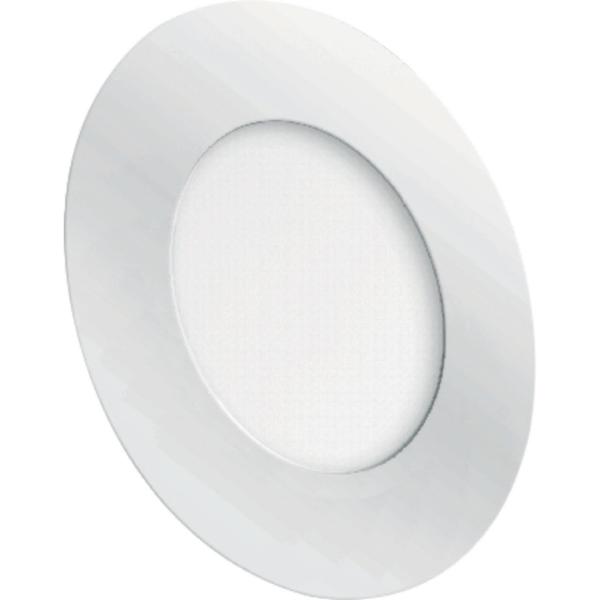 DOWNLIGHT CIRCULAR LED 5W 100-240V 350Lm 6500K 90x9mm (ARO BLANCO)