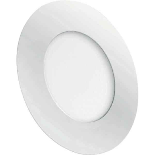 DOWNLIGHT CIRCULAR LED 5W 100-240V 340Lm 4000K 90x9mm (ARO BLANCO)