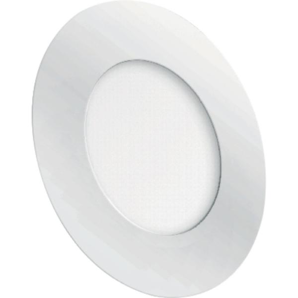 DOWNLIGHT CIRCULAR LED 5W 100-240V 380Lm 3000K 90x9mm ARO BLANCO