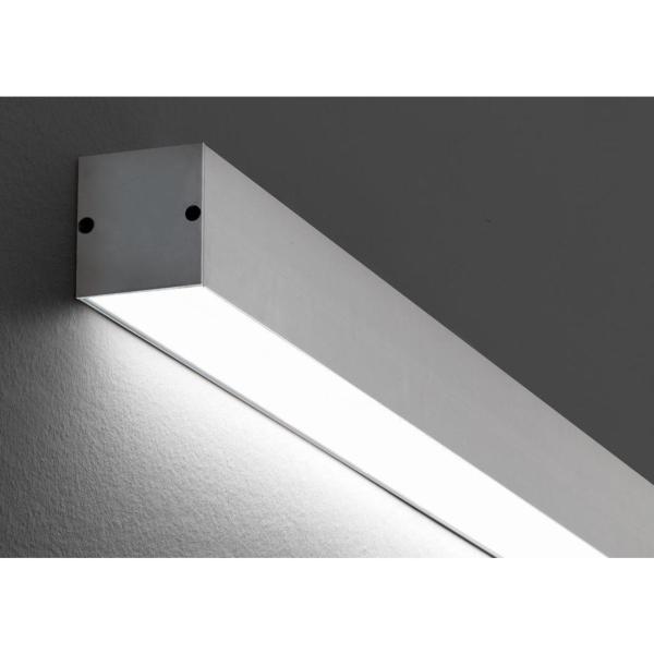 LUMINARIA PARED Trazzo-70 40,2W 6000lm 4000K DIFUSOR OPAL GRIS
