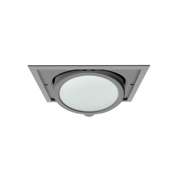 DOWNLIGHT DORFIN Q 21W 1428lm LED CARNE DIFUSOR OPAL GRIS