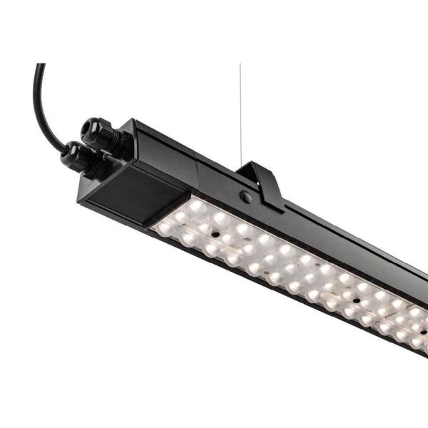 LUMINARIA SUSPENDIDA MARKT MK7L4DSN 76,44W 13230lm IP40 IK6 850ºC NEGRO