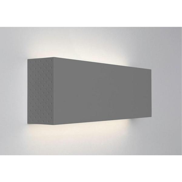 LUMINARIA MURAL MM1H3G 19W 2320lm ALUMINIO EXTRUSIONADO GRIS