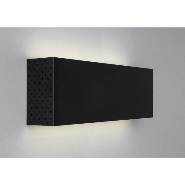 LUMINARIA MURAL MM1H3N 19W 2320lm ALUMINIO EXTRUSIONADO NEGRO