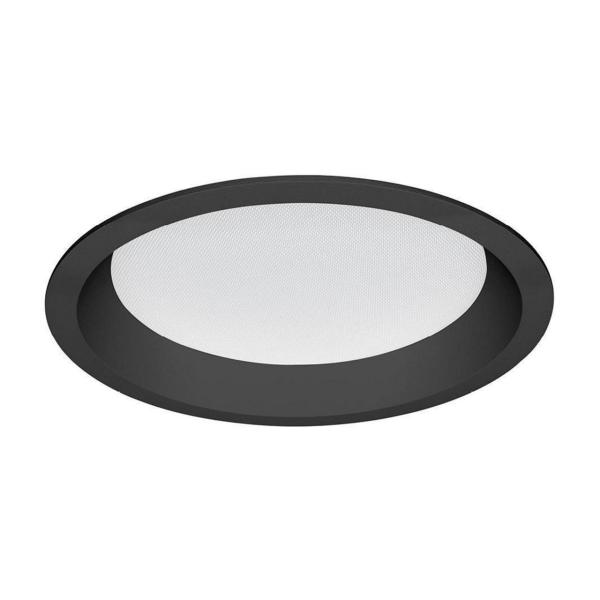 DOWNLIGHT HAT HR 13W 1600lm 220-240V 50/60H 850C IP20-54 IK07 NEGRO