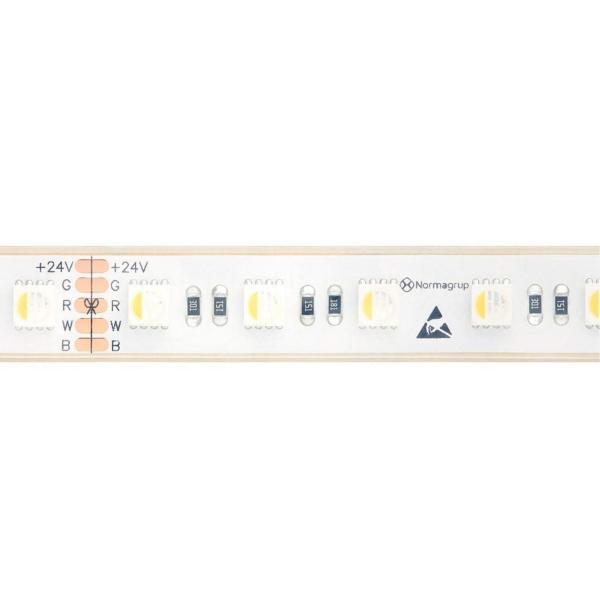 TIRA LED 19,2W 400lm RGBW IP67 1000mm