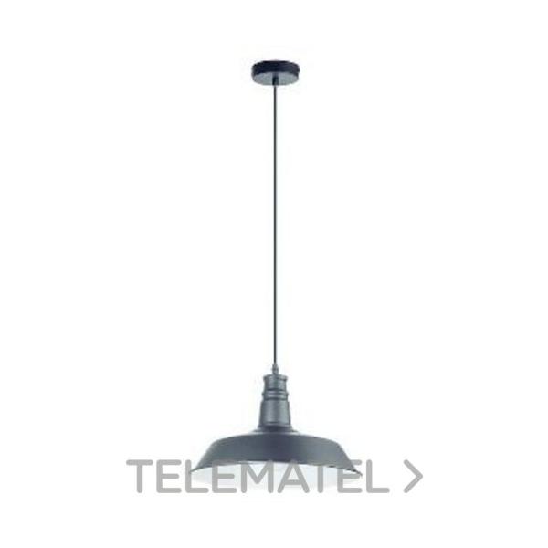 LUMINARIA SUSPENDIDA VINTAGE E27 42W NEGRO Y BLANCO