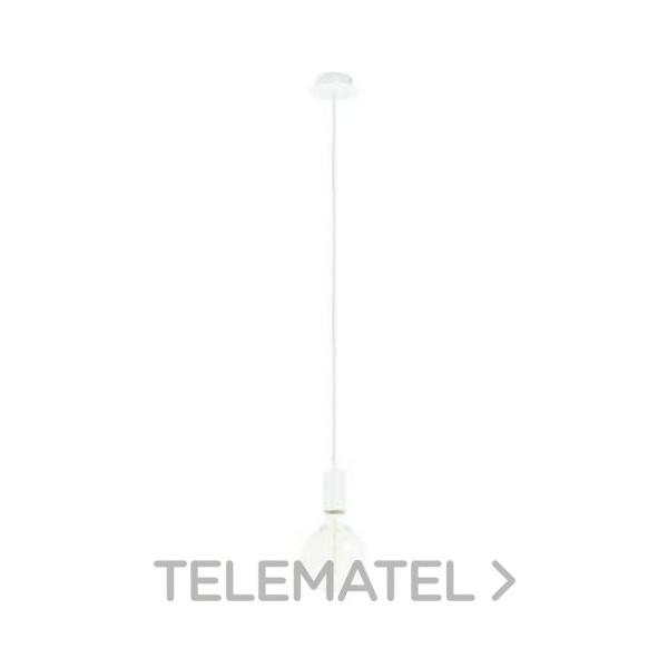 COLGANTE A TU ESTILO IP20 E27 60W BLANCO