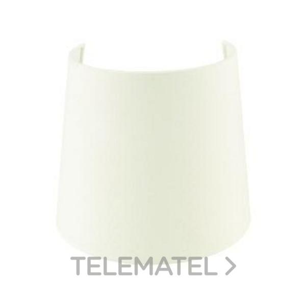 PANTALLA APLIQUE CNICA 21cm COTONE BEIGE