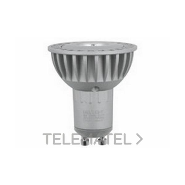 LÁMPARA LED DICROICA METÁLICA GU10 8W 3000K