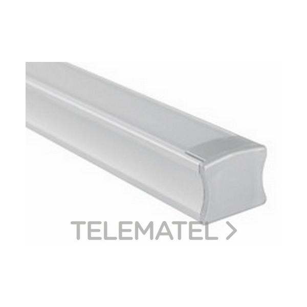 PERFIL SERIE LINE 14 PLATA MATE 1m