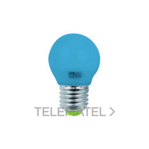 LÁMPARA ESFÉRICA LED 5W E27 AZUL DIÁMETRO 45mm