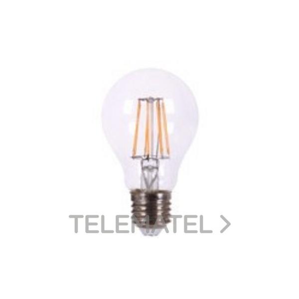 LÁMPARA ESTÁNDAR CÚPULA PLATA VINTAGE LED 7,5W DIMABLE