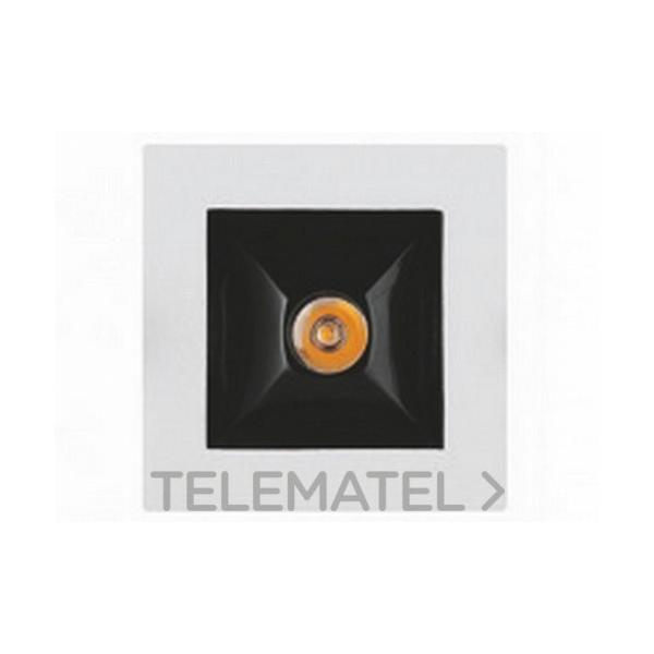 FOCO 4 ELEMENTOS EMPOTRAR 131x38 39º 3000K BLANCO