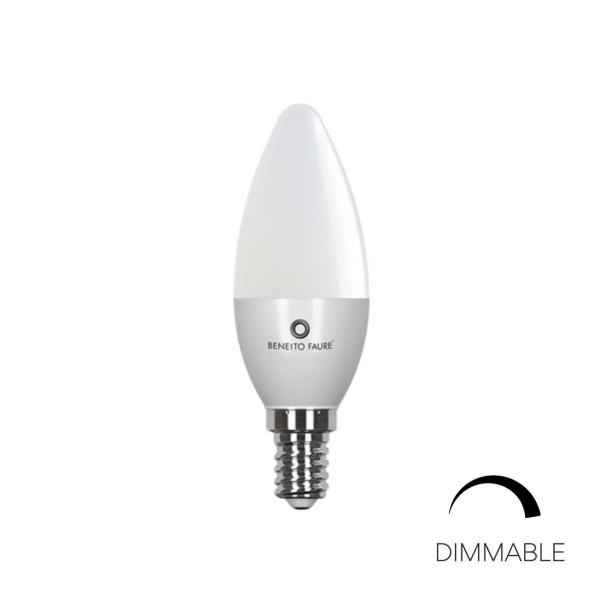 LMPARA LED FLAMA DIMABLE 5,5W E14 3000K