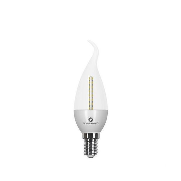 LMPARA LED FLAMA DECO 4W E27 2700K TRANSPARENTE