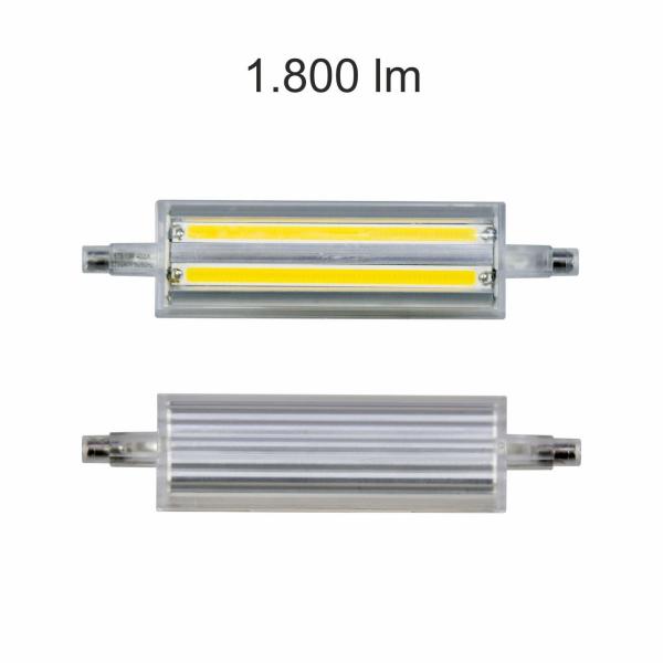 LMPARA LINEAL LEDS R7S 118mm 13W 220V 3000K