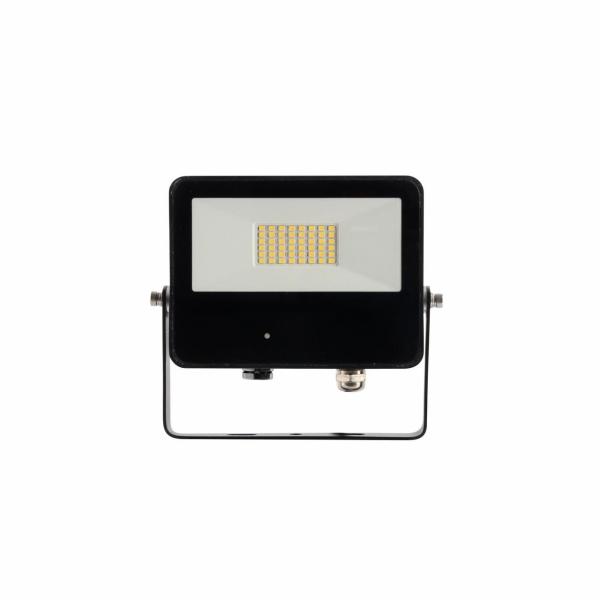 LUMINARIA EXTERIOR SKY-V3 LED CON SENSOR 220V 30W NEGRO 110° 5000K 2700lm