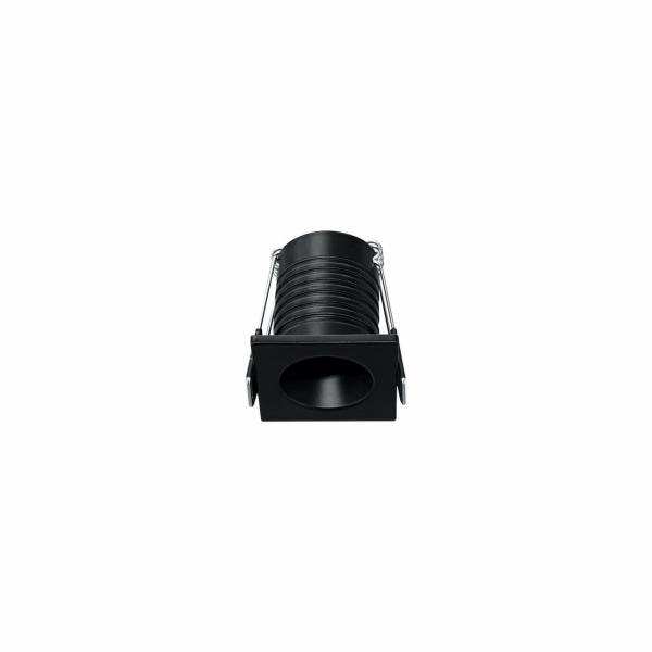 EMPOTRABLE PULSAR CUADRADO NEGRO 2700K 3,5W 220-240V 30° LED
