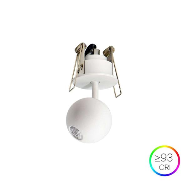 LUMINARIA BORA FLORN ENCASTRAR BLANCO 4,5W 100-240V 38 3.000K 300lm