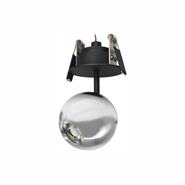 LUMINARIA BORA FLORN ENCASTRAR CROMO MATE 8,5W 220-240V 36 2.700K 530lm