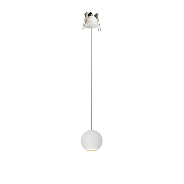 LUMINARIA BORA SUSPENSIN FLORN ENCASTRAR BLANCO 8,5W 220-240V 36 2.700K 530lm