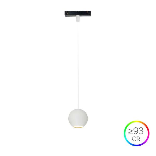 LUMINARIA BORA CARRIL MAGNTICO SUSPENSIN BLANCO 8,5W 48V 36 3.000K 620lm