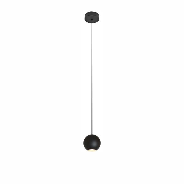 LUMINARIA BORA SUSPENSIN FLORN SUPERFICIE NEGRO 8,5W 220-240V 36 3.000K 540lm