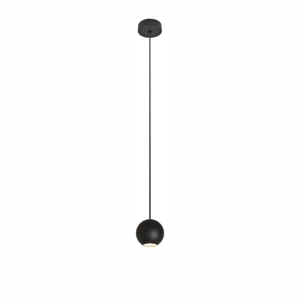 LUMINARIA BORA SUSPENSIN FLORN SUPERFICIE NEGRO 8,5W 220-240V 36 2.700K 530lm