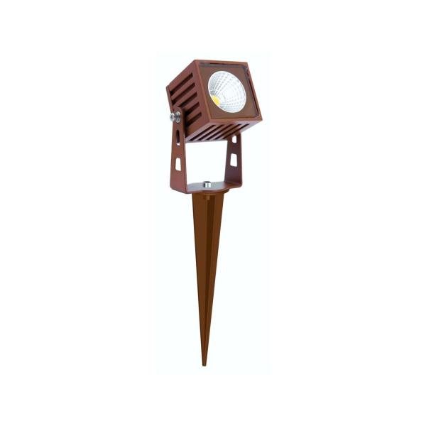 PICA ZAS CUADRADO CORTEN 7W 220-240V 40 3000K 450lm IP65