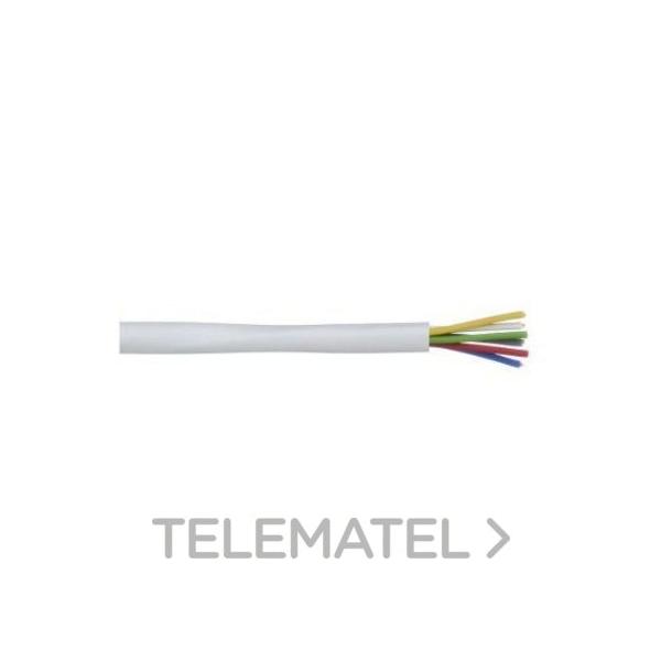 CABLE TELEFÓNICO CON FUNDA 4x0,22mm² (ROLLO 100m) (ECA)