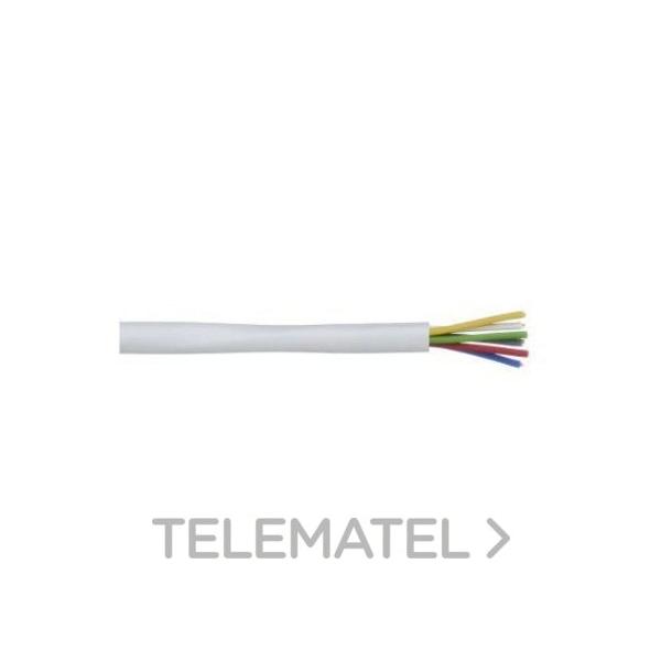 CABLE TELEFÓNICO CON FUNDA 6x0,22mm² (ROLLO 100m) (ECA)