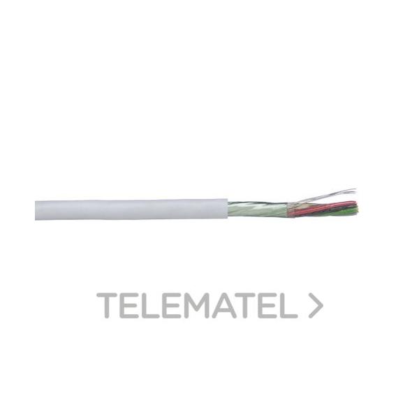 CABLE TELEFÓNICO CON PANTALLA 8x0,2mm² LIBRE DE HALÓGENOS (BOBINA 500m) (DCA)