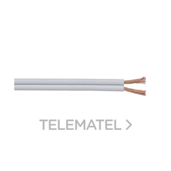 CABLE PARALELO ALTAVOZ 2x1,50mm² BLANCO (ROLLO 100m) (ECA)