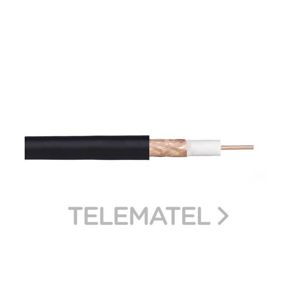 CABLE COAXIAL NK 11 C NEGRO POLIETILENO (ROLLO 100m) (FCA)