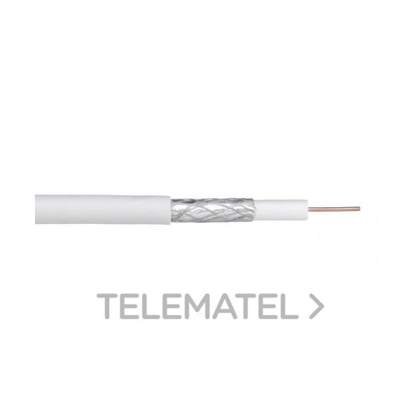 CABLE COAXIAL GC-100 PLUS BLANCO (BOBINA 500m) (ECA)