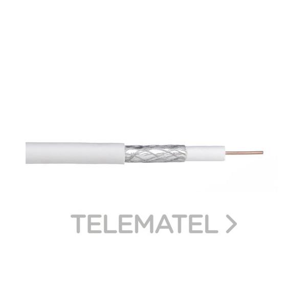 CABLE COAXIAL GC-100 PLUS BLANCO (ROLLO 100m) (ECA)