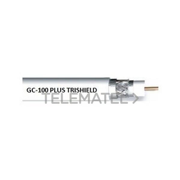 CABLE COAXIAL GC-100 PLUS TRISHIELD ICT2 BLANCO (BOBINA 500m) (ECA)