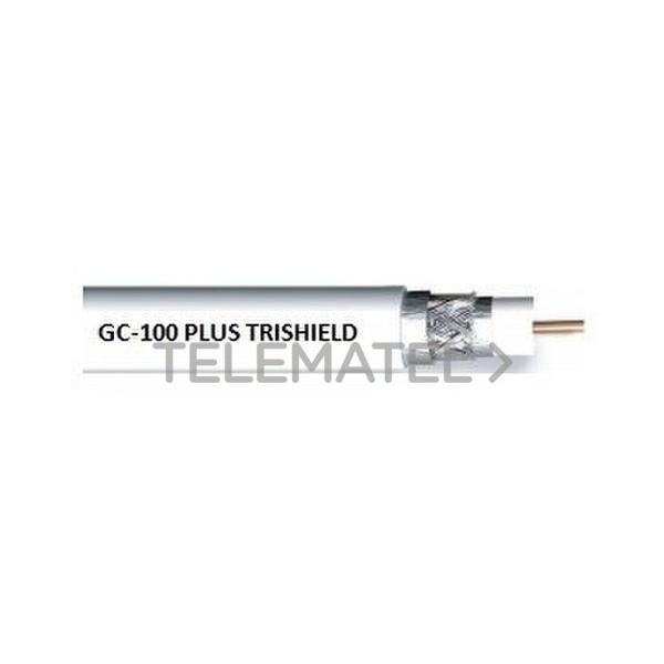 CABLE COAXIAL GC-100 PLUS TRISHIELD ICT2 BLANCO (ROLLO 100m) (ECA)