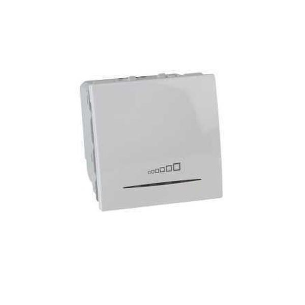 INTERRUPTOR REGULADOR UNIVERSAL PULSACIÓN 20-350W BLANCO POLAR