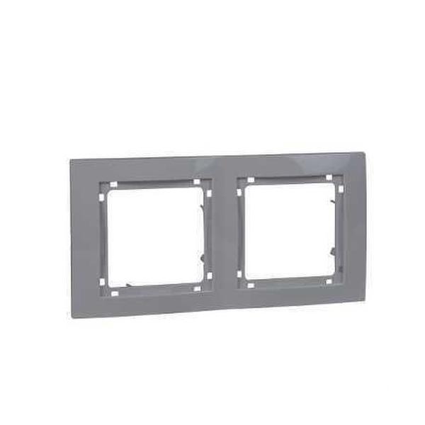 MARCO COMBINACIÓN SERIE ÚNICA CON 2 ELEMENTOS BLANCO POLAR