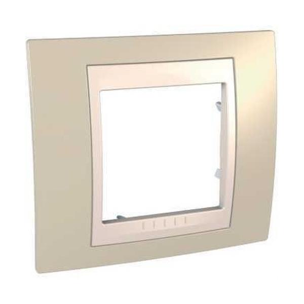 MARCO SERIE ÚNICA PLUS CON 1 ELEMENTO MARFIL/ARENA